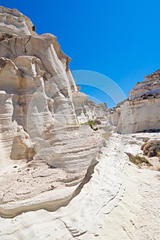 Sarakiniko beach, Milos island, Cyclades, Greece