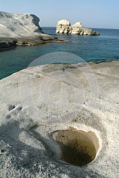 Sarakiniko, Milos, Greece