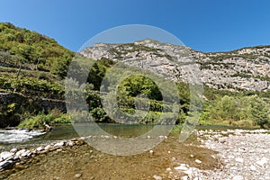 Sarca River - Fiume Sarca - Trentino Italy