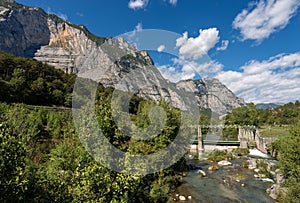 Sarca River - Trentino Alto Adige Italy