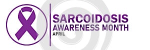 Sarcoidosis Awareness Month April