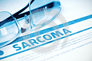 Sarcoma. Medicine. 3D Illustration. photo