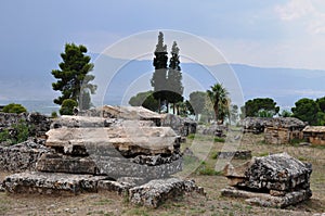 Sarcophagi, Ancient Hierapolis, Turkey