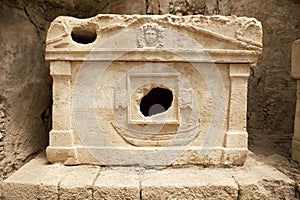 Sarcophagus of Captain Eudemos, Olympos,