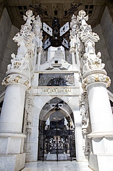 Sarcophagus of Christopher Columbus in Santo Domingo