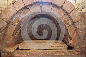 Sarcophagus in the Church of St. Nicholas the Wonderworker