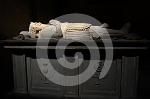 Sarcophagus of the Gustave King in Tavast Chapel, Turku, Finland