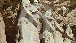 Sarcophagus of Karajia in north Peru near Chachapoyas