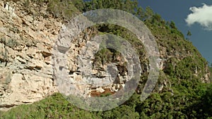 Sarcophagus of Karajia in north Peru near Chachapoyas