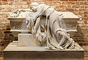 Sarcophagus of Vaclav Svagrovska in Prague