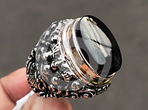 Sard Chalcedony - Gemstone On Ring