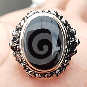 Sard Chalcedony - Gemstone On Ring