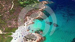 Sardegna island best beaches of Costa Smeralda . Italy
