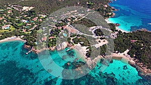 Sardegna island best beaches of Costa Smeraldaemerald coast. Italy
