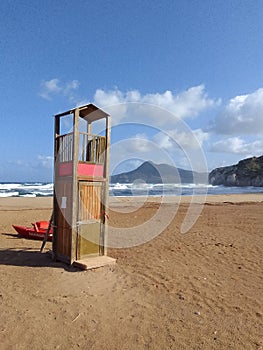 Sardegna landscapes deserto beach view