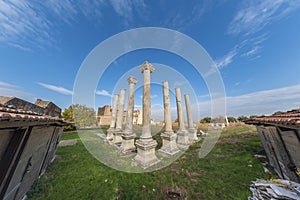 Sardes city ruins of Sard town Manisa