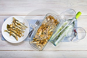 Sardines in marinade