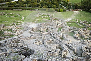 Sardinia. Barumini nuragic complex