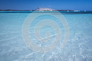 Sardinia beach near San Theodoro