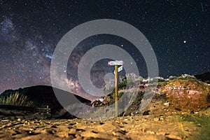 Sardinia, Cala Domestica at night