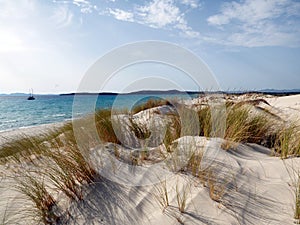 Italy, Sardinia, Carbonia Iglesias, Porto Pino, the dunes beach