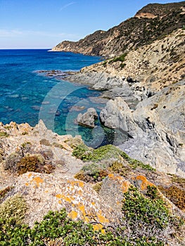 Sardinia. Coastal landscapes