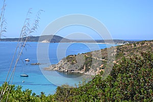 Sardinia coastline and Villasimius - Italy photo