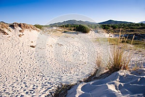 Sardinia desertic landscape