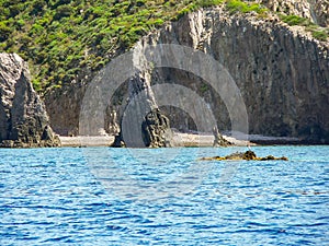 Sardinia. Landscapes. Island of San Pietro, St Peter photo