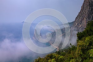 Sardinia Pedra Longa III misty