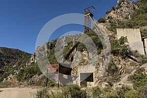 Sardinia. San Luigi mine photo