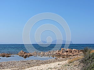 Sardinia seascape in summer