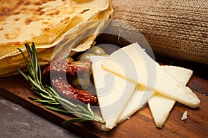 Sardinian flat breads