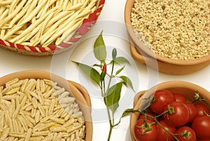 Sardinian pasta and tomatoes