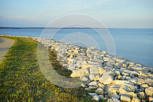 Sardis Lake bank