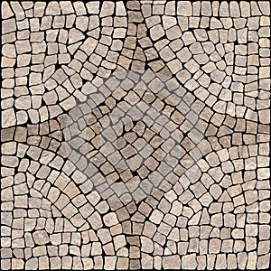 Sardis stone mosaic texture.