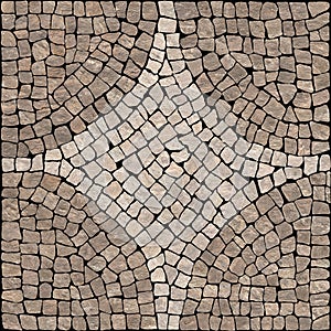 Sardis stone mosaic texture.