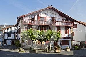 Sare basque village photo