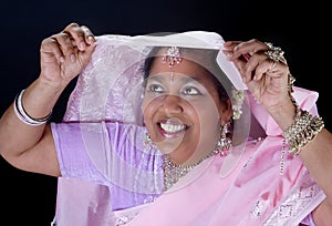 Saree bride