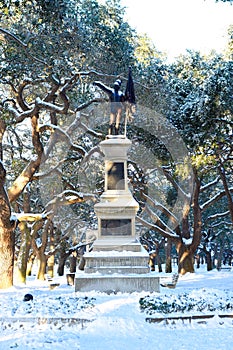 Sargent Jasper Statue at Battery Park, Charleston, SC