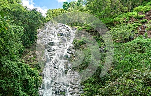 Sarika Waterfall big waterfall in Nakhon Nayok, Thailand