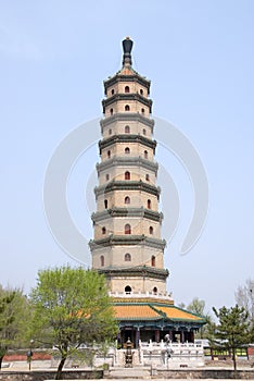 Sarira pagoda at Chengde mountain resort photo