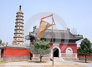 Sarira pagoda at Chengde mountain resort photo