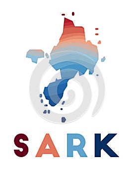 Sark map.