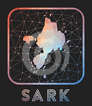 Sark map design.