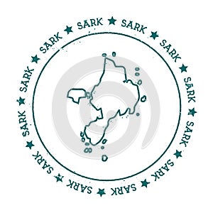 Sark vector map.