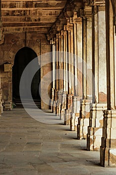 Sarkhej Roja Pillars, Ahmedabad, India. photo