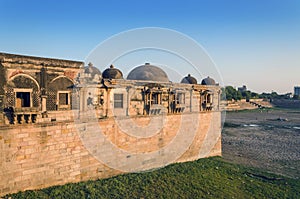 Sarkhej Roza mosque in Ahmedabad, India