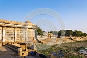Sarkhej Roza mosque in Ahmedabad, India photo