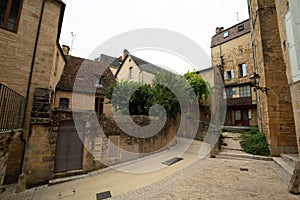 Sarlat village center in Perigro